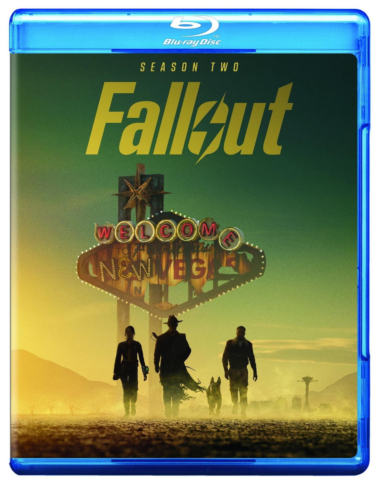 Fallout Season Two Blu-ray TV Show, Complete 8 Episodes, 1080p HD, Widescreen