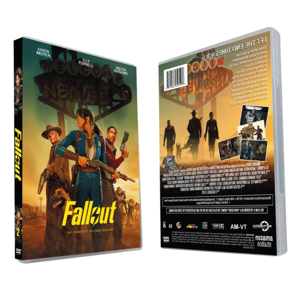 Fallout Season 2 TV Series (DVD, 3-Disc Set) New & Sealed