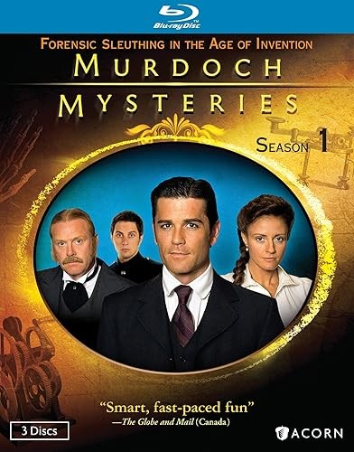 NEW SEALED Murdoch Mysteries: Season One (Blu-ray, 2008)