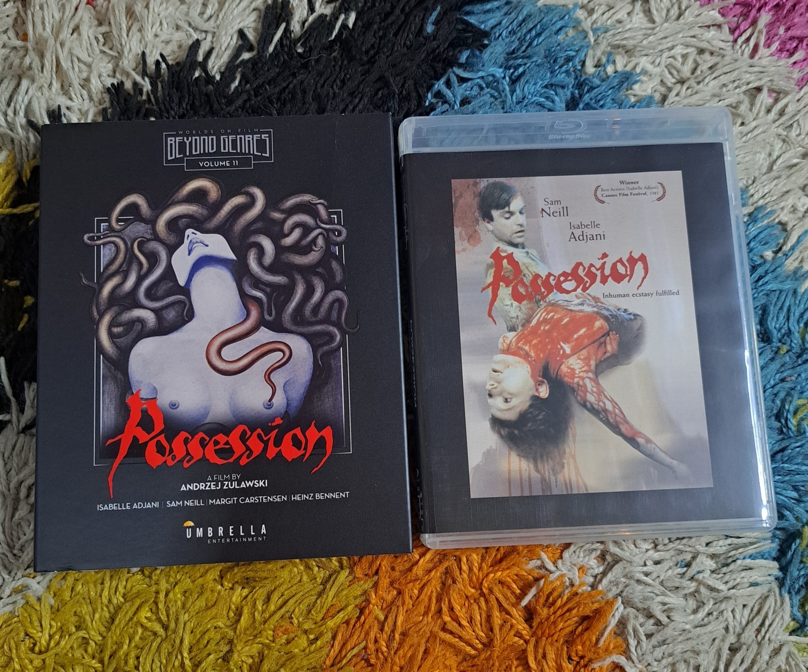 Possession 1981 Blu‑ray Umbrella Ent. Isabelle Adjani Horror Tested LIKE New!