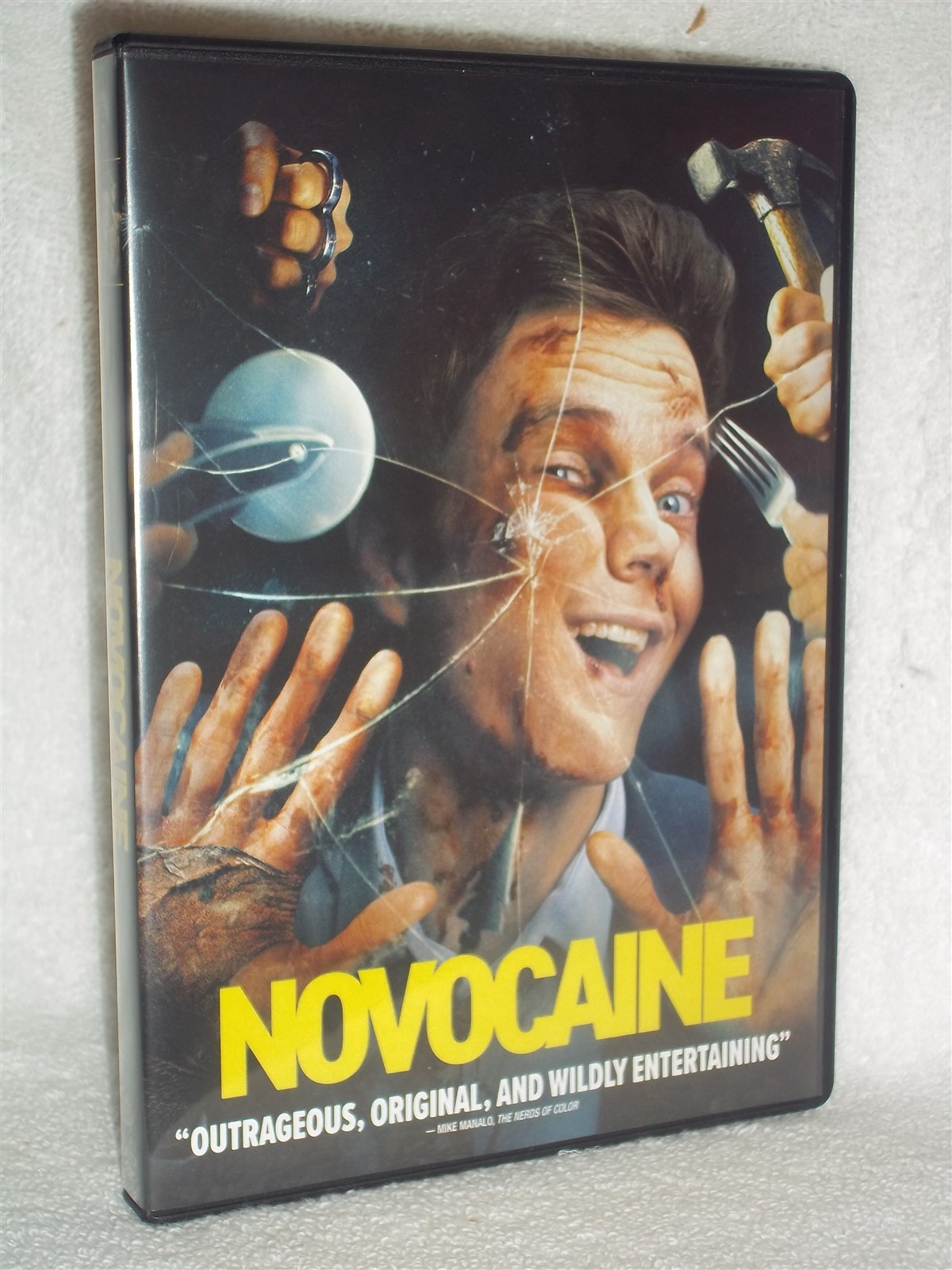 Novocaine (DVD, 2025) Jack Quaid Amber Midthunder violent action comedy FP