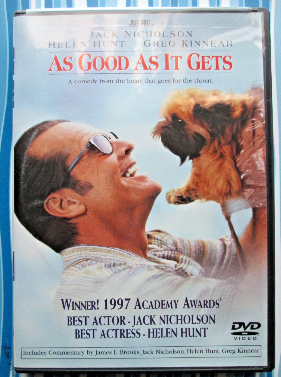As Good As It Gets 1997) 2005 DVD Jack Nicholson Helen Hunt Greg Kinnear 139 min
