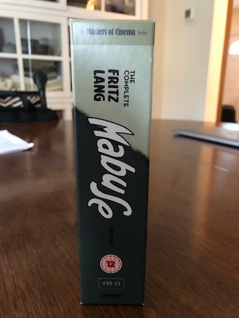 The Complete Fritz Lang Mabuse Eureka Masters Of Cinema 3 DVD Box Set