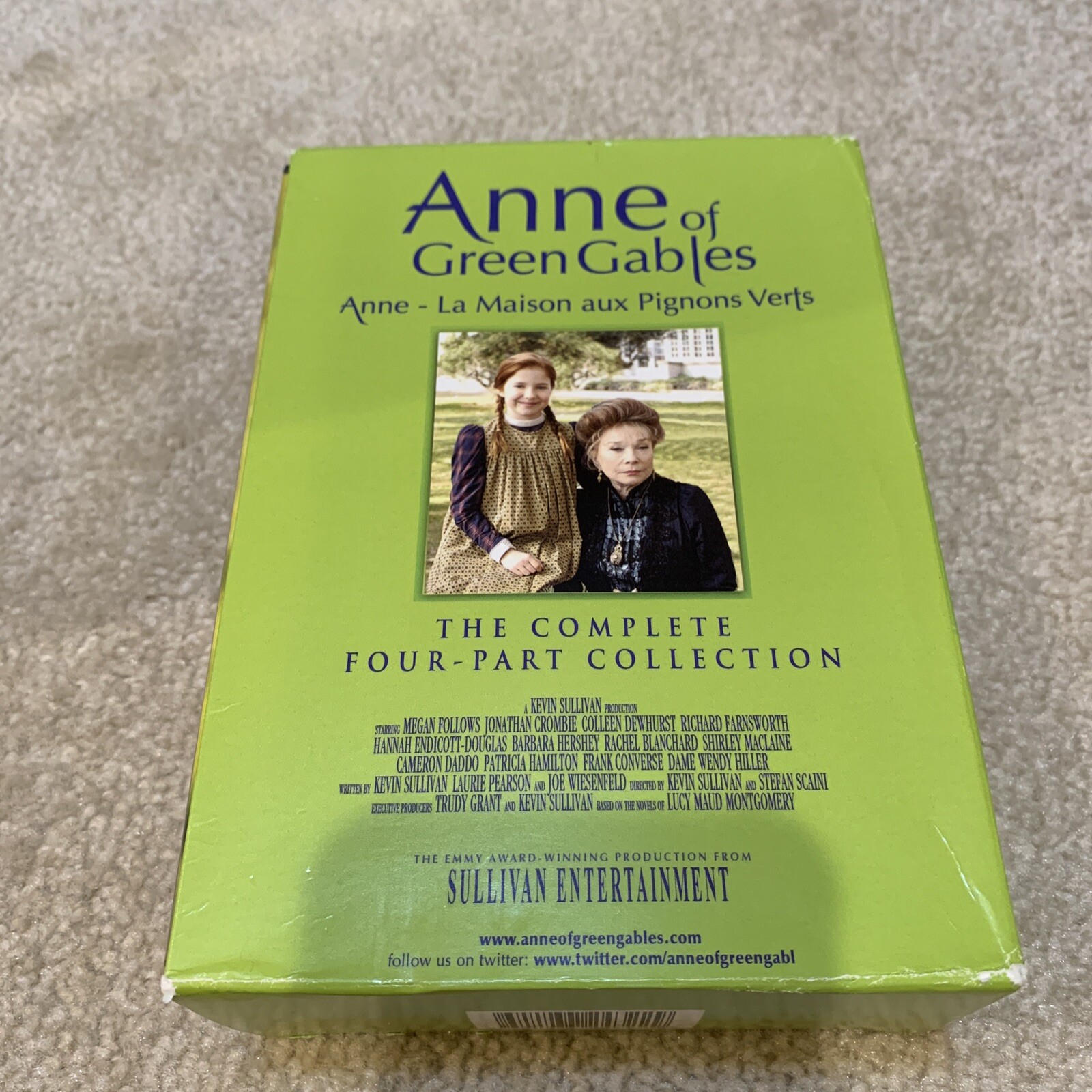 Anne of Green Gables Complete Four Part Collection DVD Set 5 Discs 18 Hours