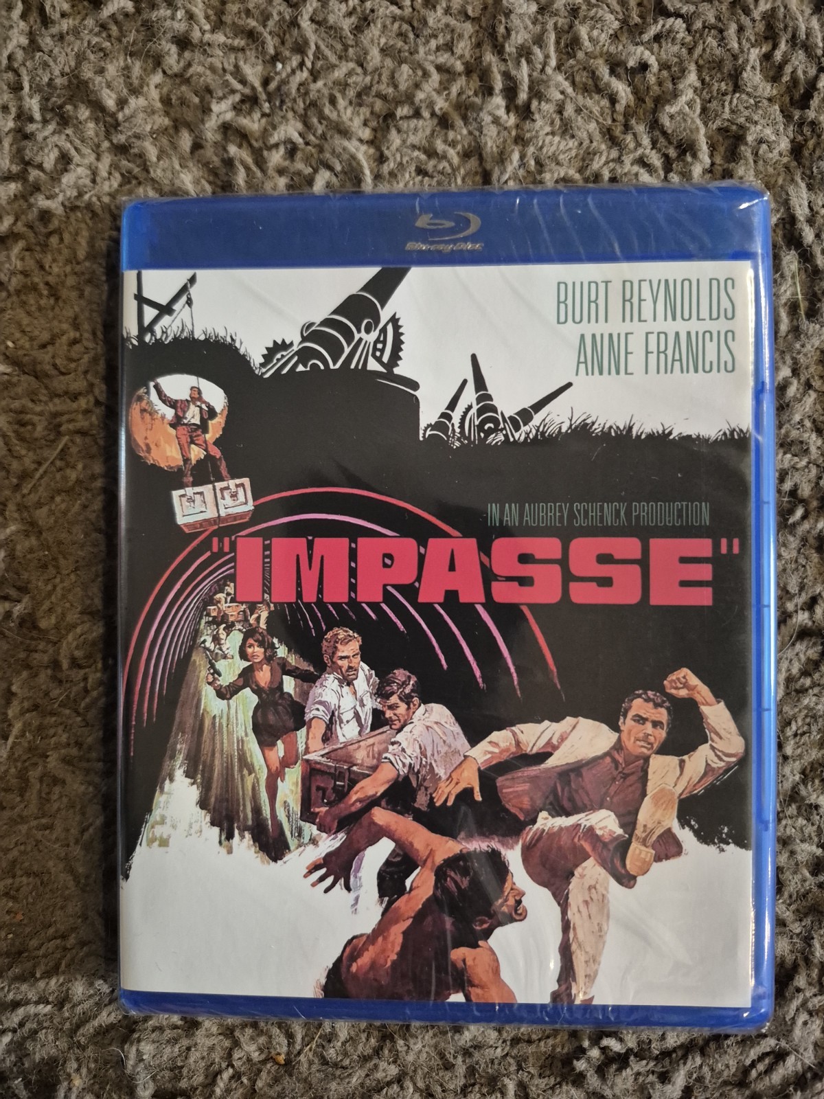 Impasse (Blu-ray, 1969) Burt Reynolds NEW SEALED RARE OOP Kino Lorber