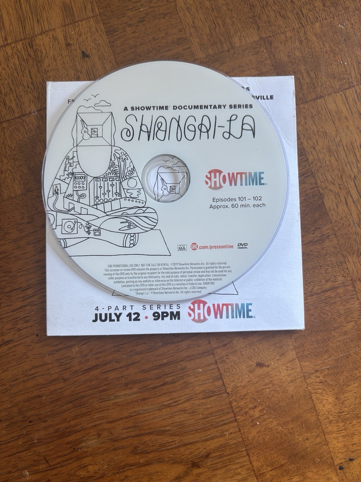 Shangri-LA (2019) PROMO SCREENER Doc RARE Episodes 101-102