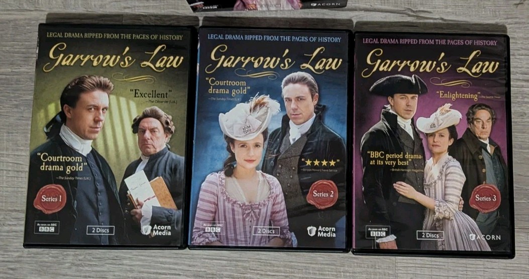 Garrow’s Law The Complete Collection Box Set 3 Seasons Acorn PBS (DVD, 2012)
