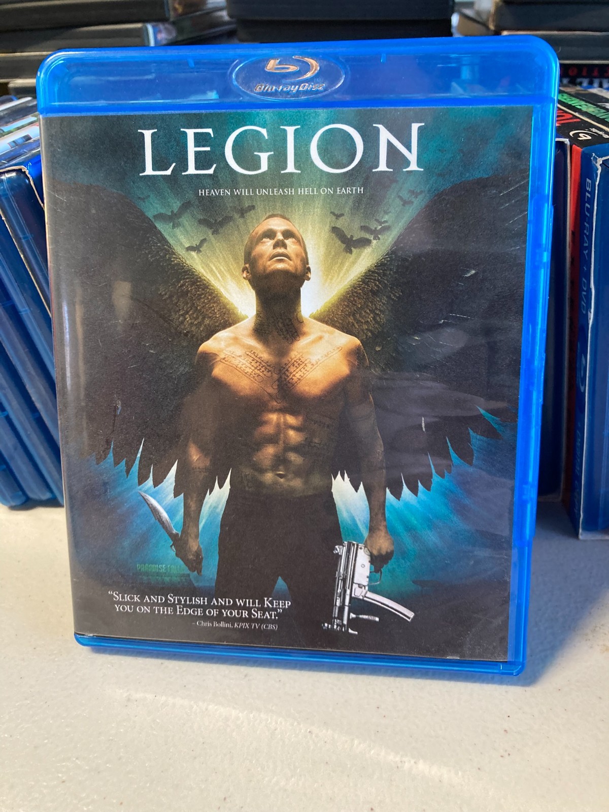 Legion (Blu-ray Disc, 2010, 2-Disc Set) LIKE NEW
