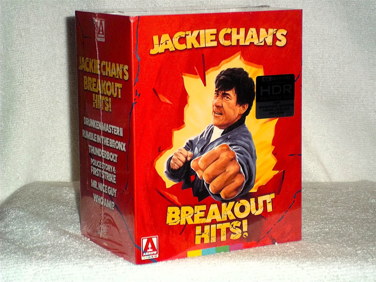 Jackie Chan’s Breakout Hits (4K/Blu-ray, 2026, 10-Disc) NEW martial arts action