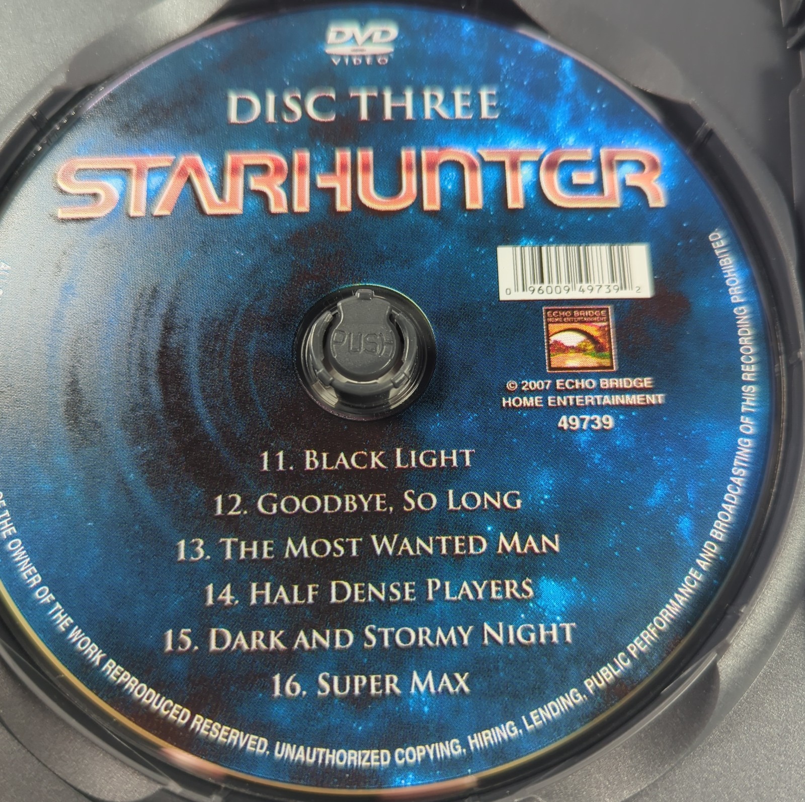 Starhunter The Complete Series DVD 2007 4-Disc Set Space Sci-Fi TV Show Like New
