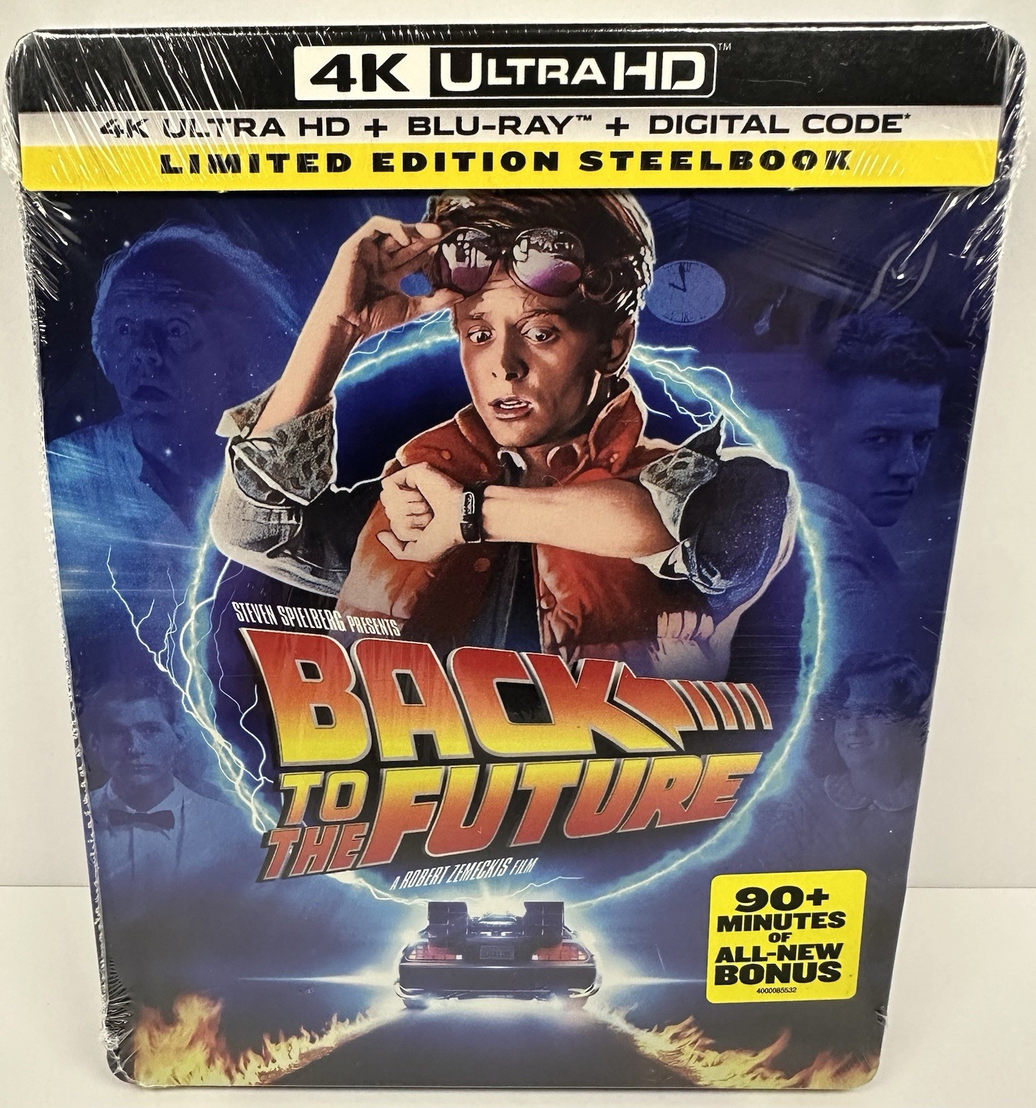 Back to the Future – 4K Ultra HD Blu-ray + Digital Code (Steelbook Edition)