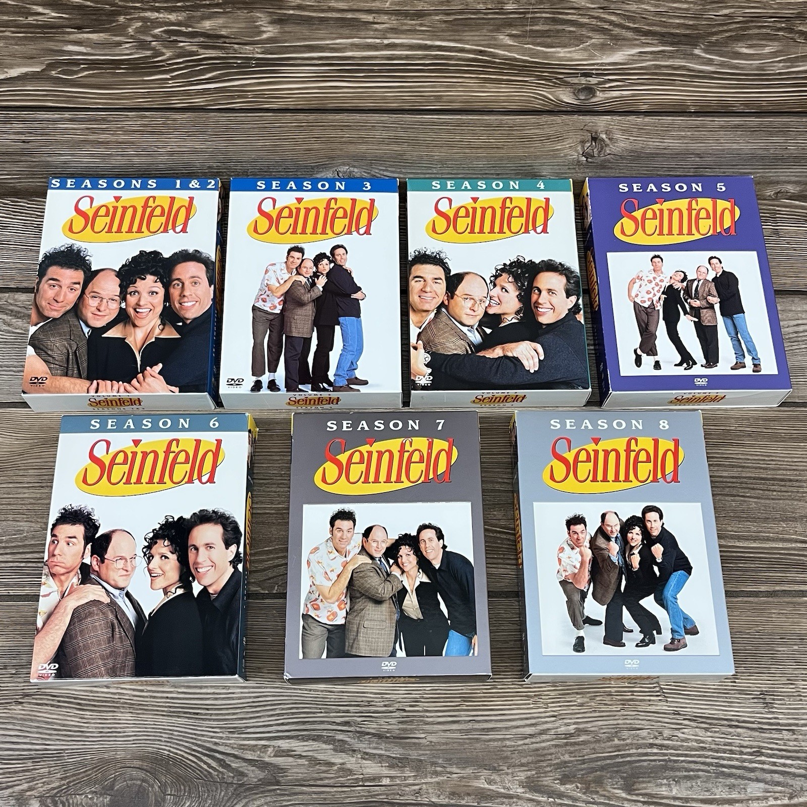 Seinfeld DVD (2004) Comedy TV Sitcom – Box Sets Seasons 1-8 (1 2 3 4 5 6 7 8)