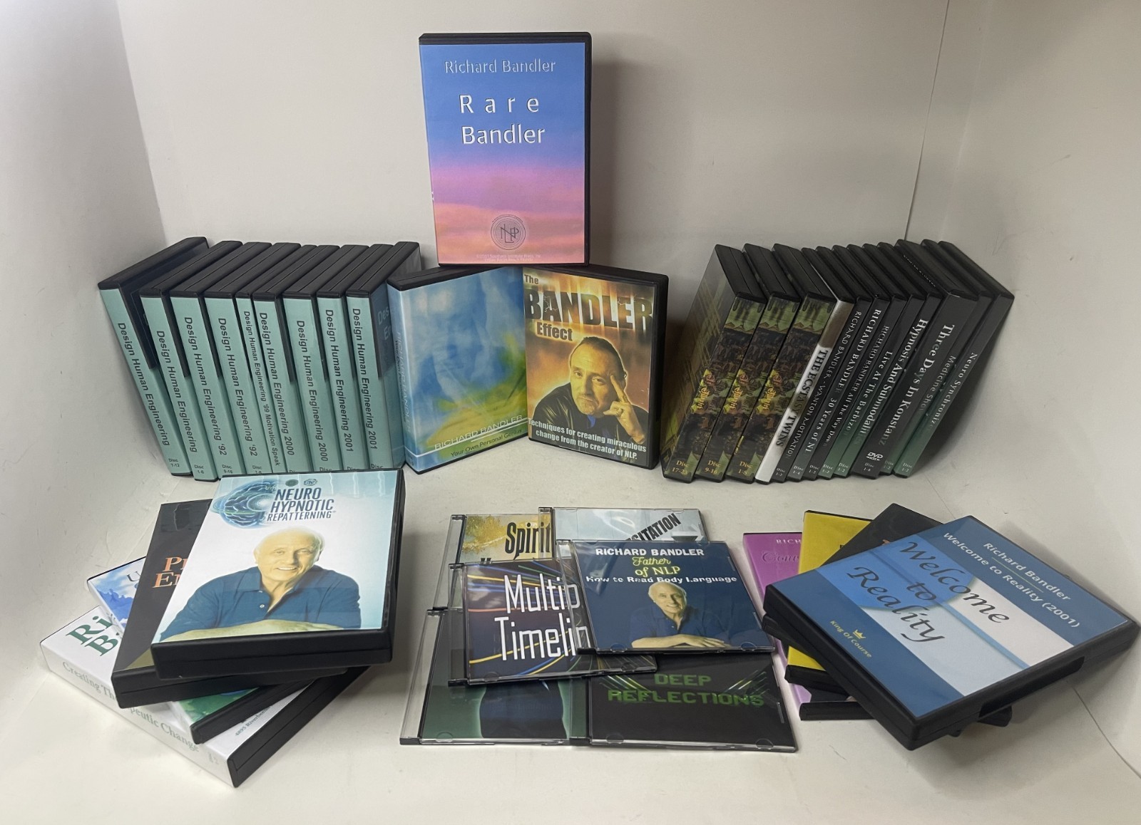 Power of Neuro-Hypnotic Repatterning Ultimate Bundle Richard Bandler 32 Courses