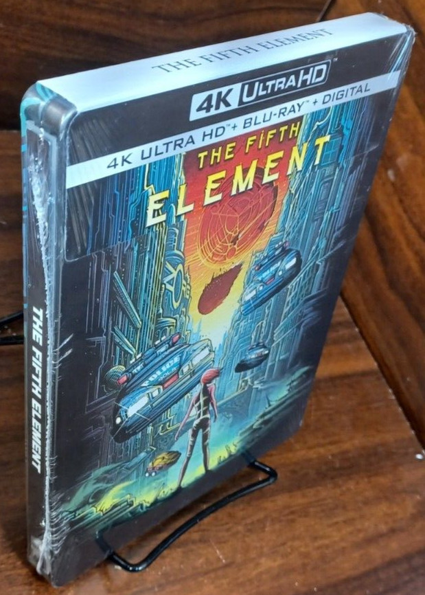 Fifth Element Steelbook (4K+Blu-ray) NEW (Sealed)-Free Box Shipping w/Tracking