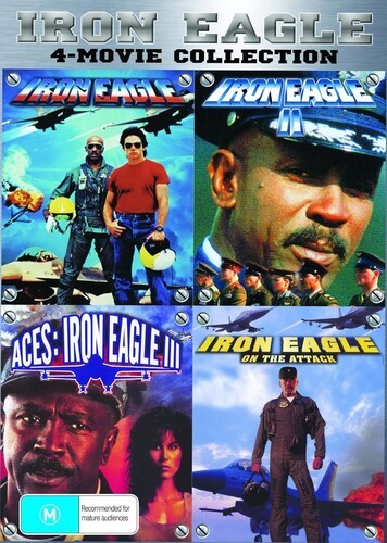 Iron Eagle: 4 Movie Collection – NTSC/0 [New DVD] Australia – Import, NTSC Reg