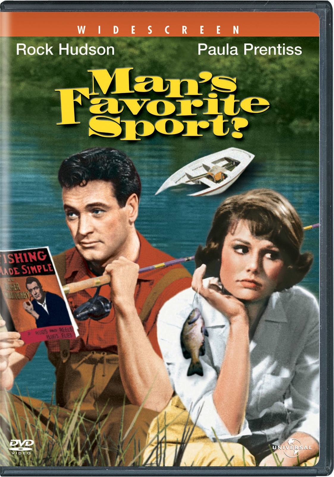 Man’s Favourite Sport? DVD Rock Hudson NEW