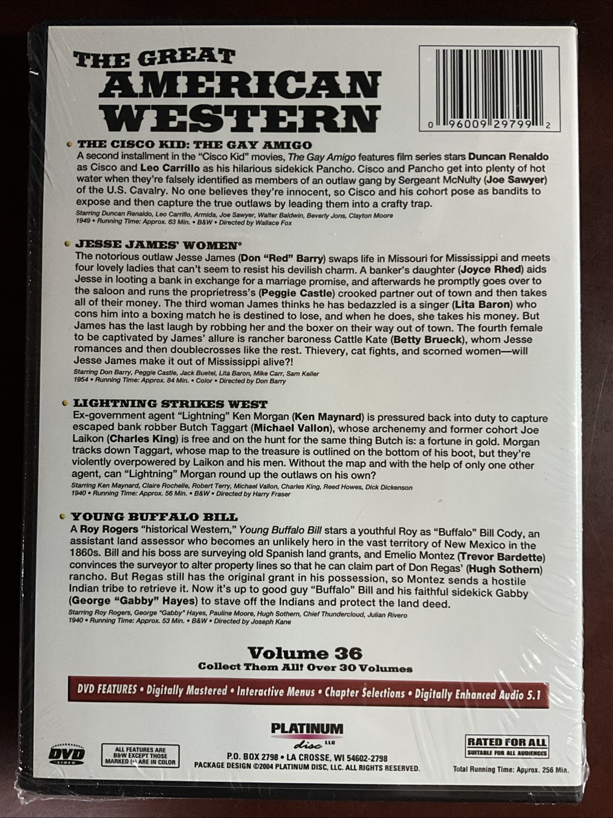 The Great American Western: Volume 36 (DVD)