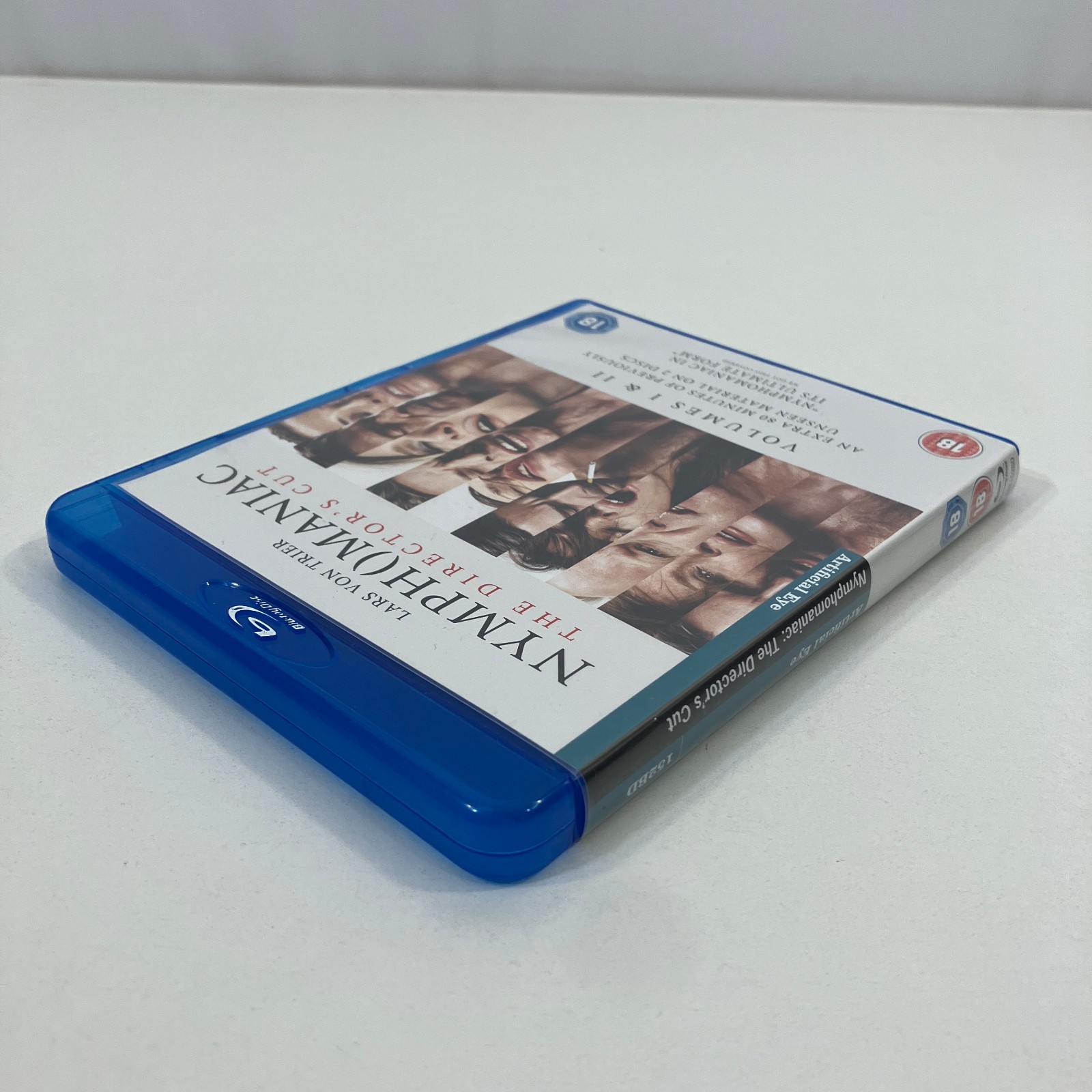 Nymphomaniac Blu Ray Region B Lars von Trier Charlotte Gainsbourg Stacy Martin