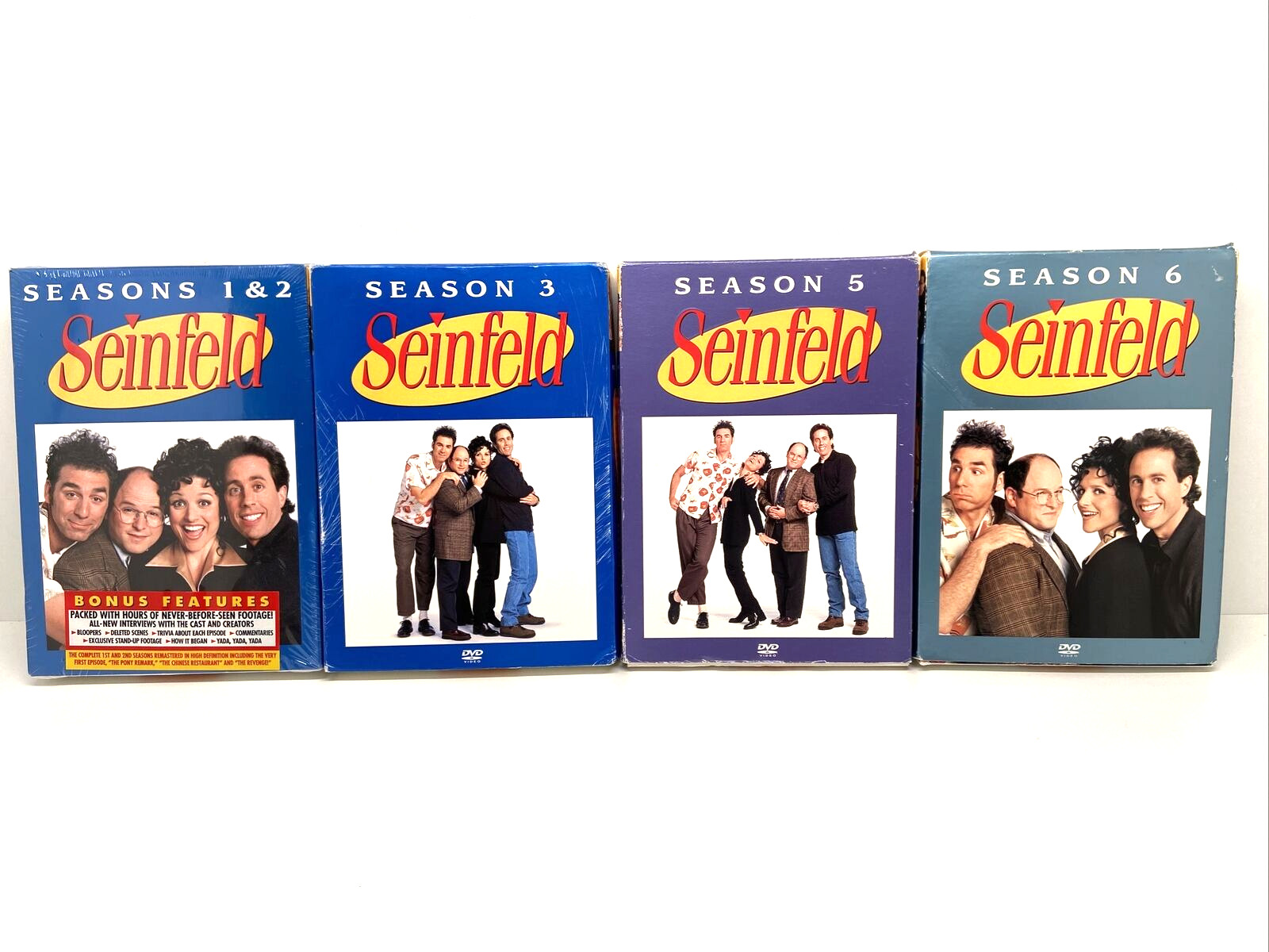 Seinfeld Series Seasons 1 Sealed Season 2-3-5 -6 NO Season 4