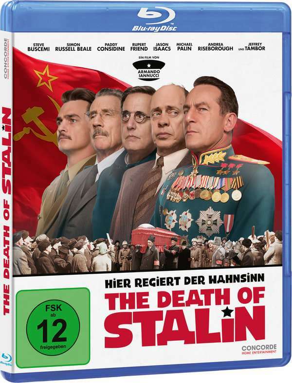 THE DEATH OF STALIN (2017) Blu-Ray NEW (German Package Has English Audio)