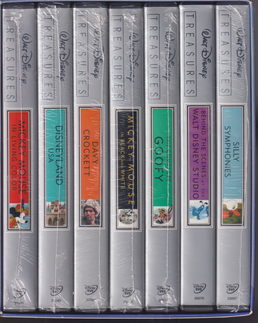 The Ultimate Disney Treasure Chest 7 DVD Set / All Sealed except 4 BTS