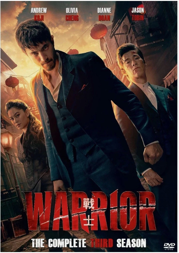 Warrior TV Series DVD Full Season 1 2 3 Martial Arts Full HD All Region Free