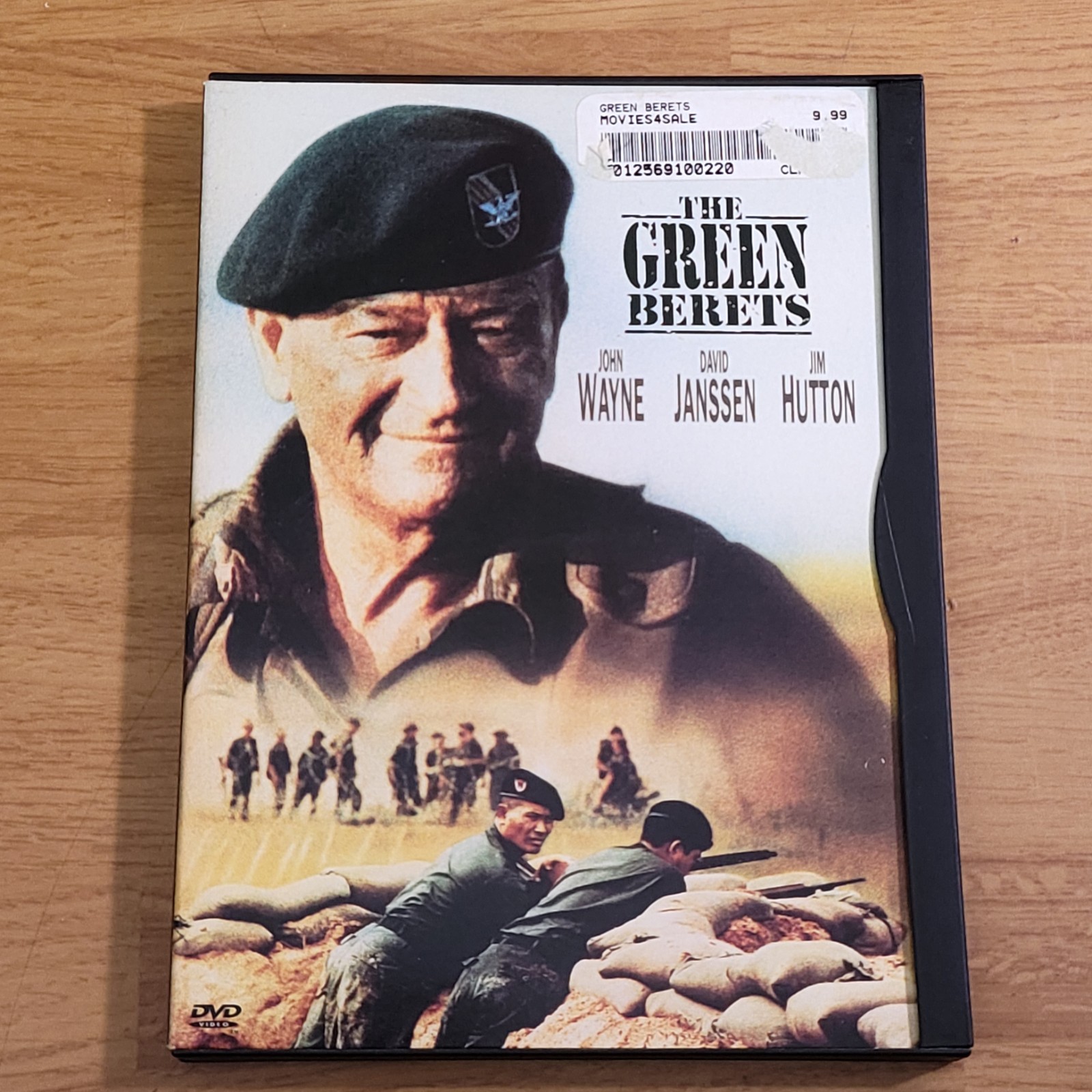 The Green Berets (DVD, 1968, 1997) John Wayne | David Janssen – Snapcase —