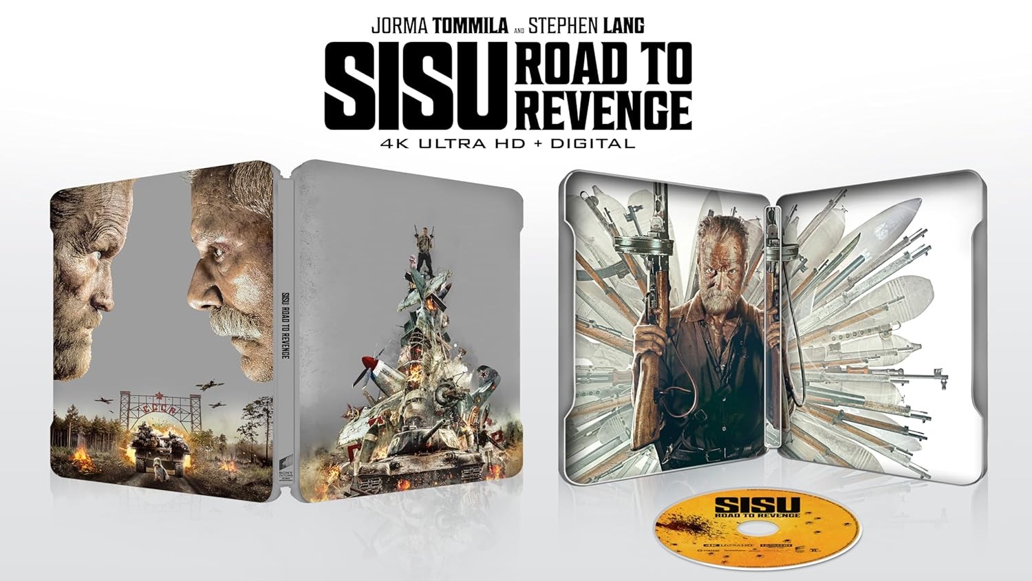 Steelbook Sisu: Road To Revenge (4K UHD + Digital)