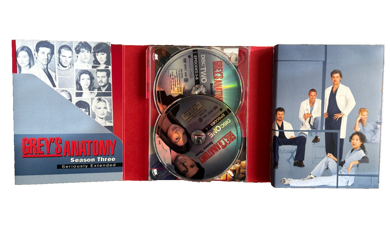 Grey’s Anatomy DVD Lot Seasons 1 2 3&5 |Medical Drama TV Series| See Description