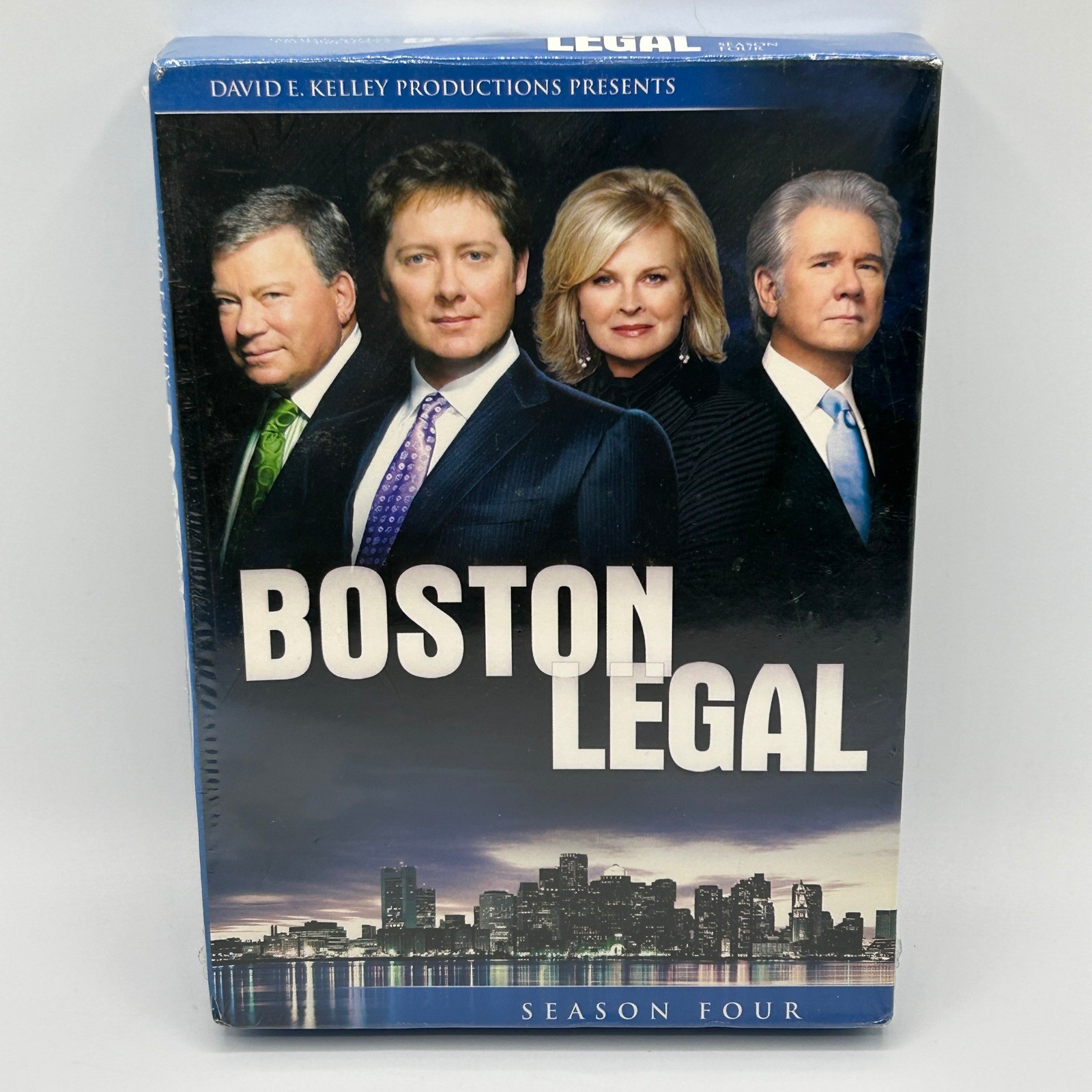 Boston Legal Season Four 4 DVD 5-Disc Set James Spader William Shatner Law NEW