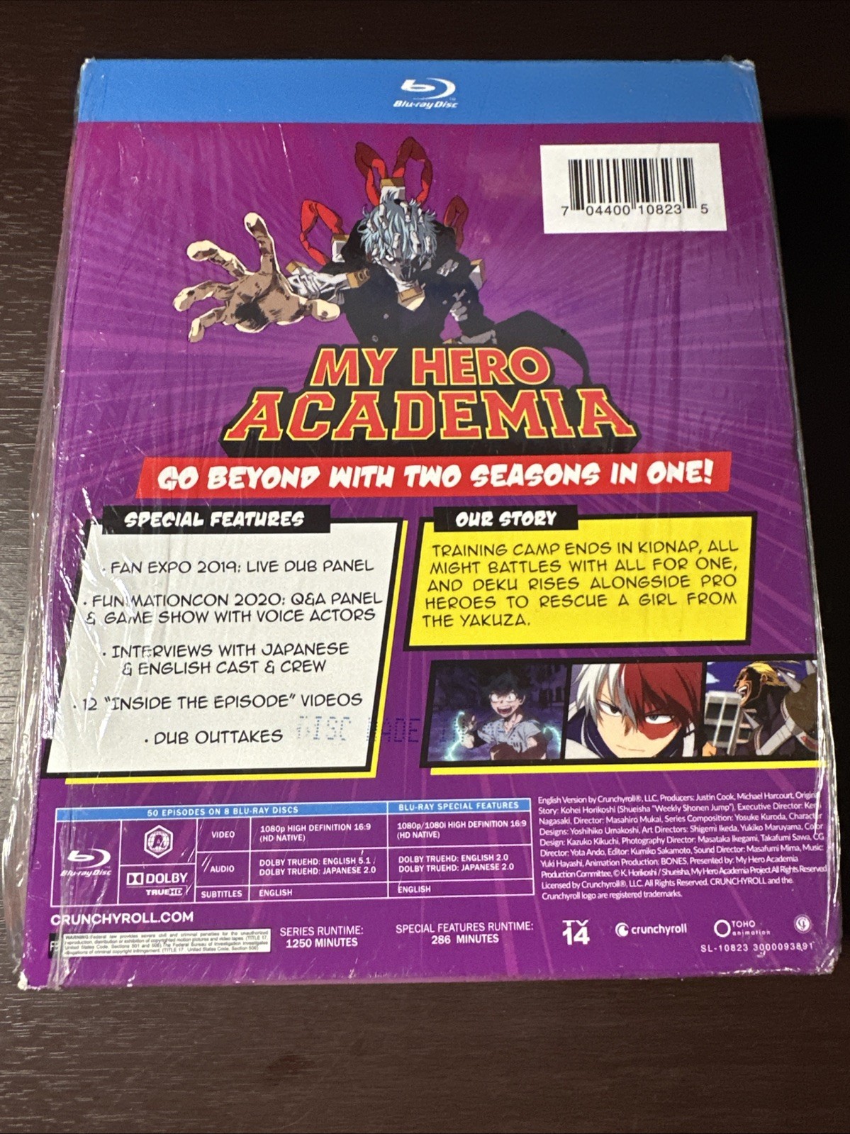 My Hero Academia: Season 1, 2, 3 & 4 Blu-ray New Sealed Anime 1-4 Episodes 1-88