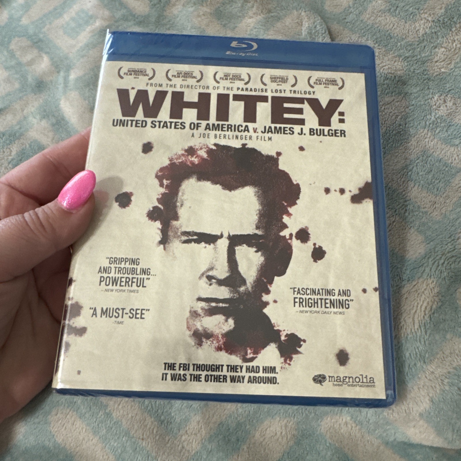 NEW** Whitey: United States of America V James J Bulger (Blu-ray, 2014)