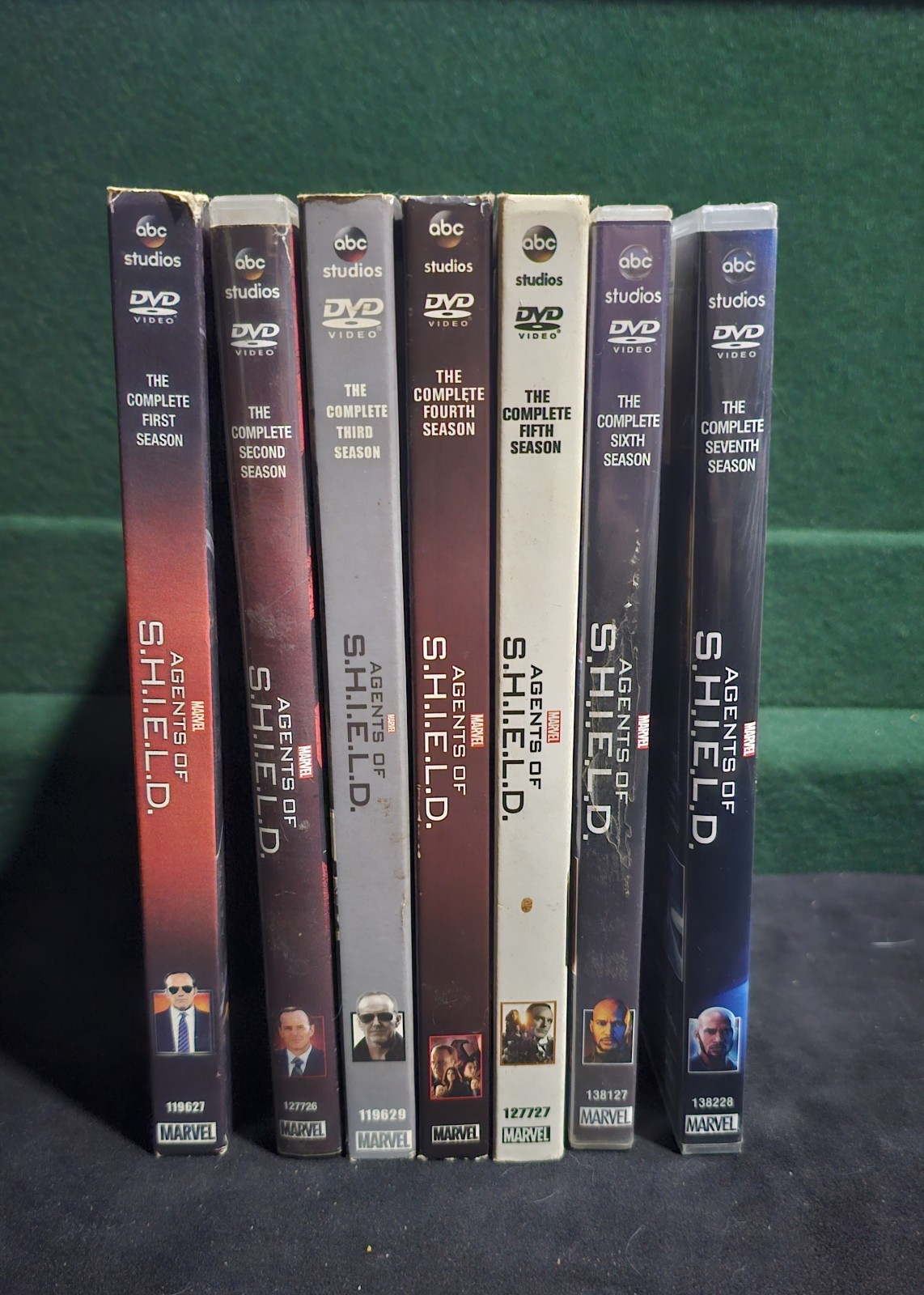 Marvel: Agents of Shield Complete Series 1-7 DVD (read description)