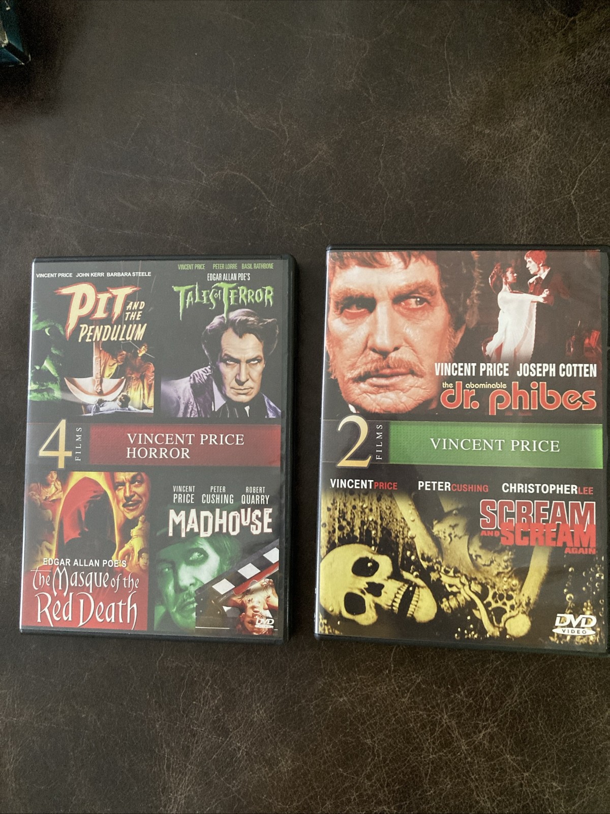 Vincent Price Collection: 6-Films (2012, MGM) DVD Box Set Horror