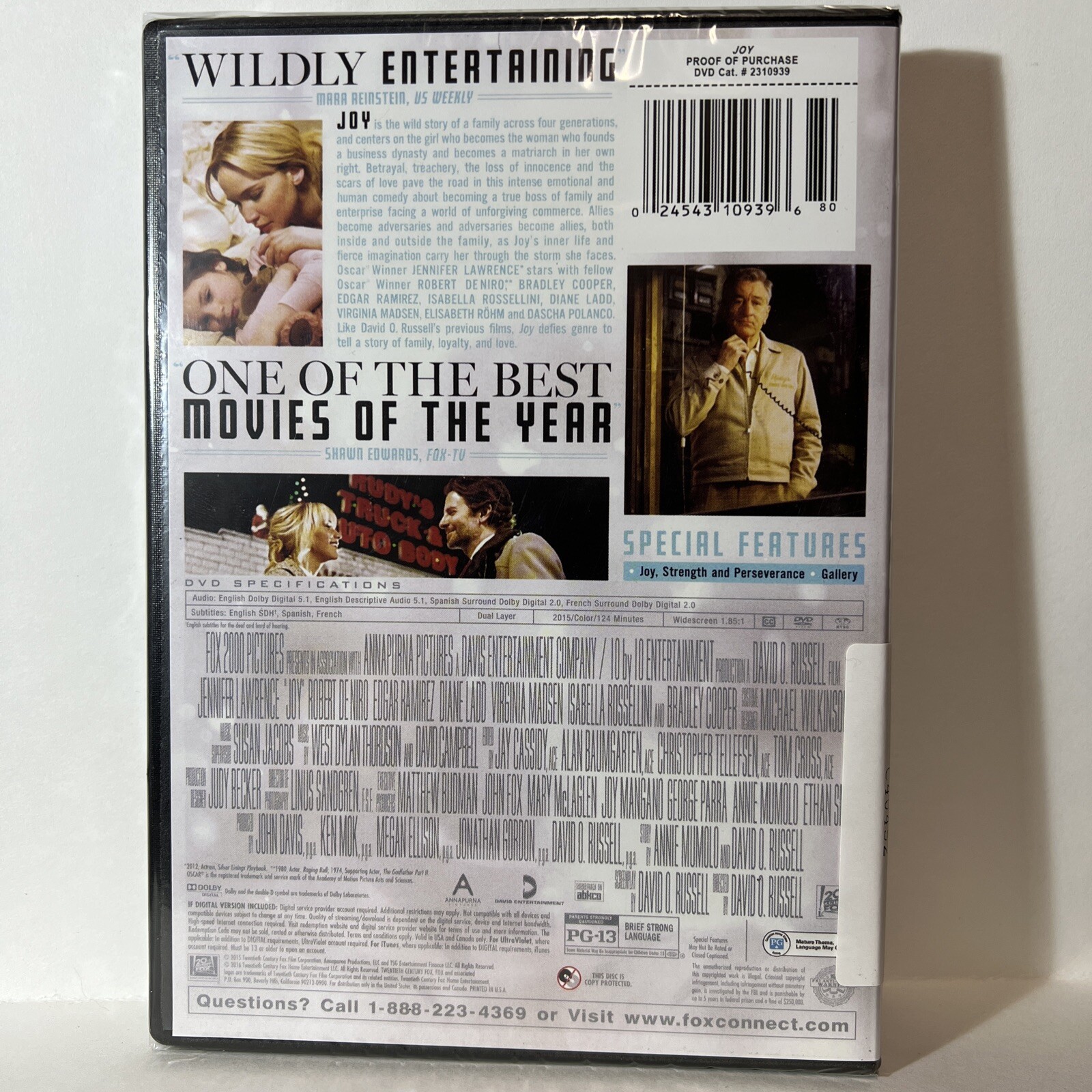 Joy (DVD, 2015)