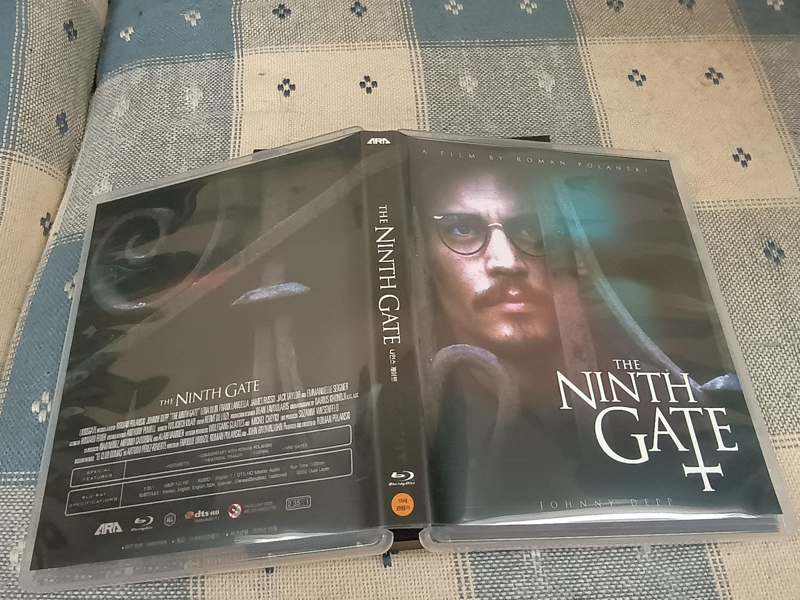 The Ninth Gate Blu-Ray FullSlip/Slipbox Ara Media South Korea Limited Edition
