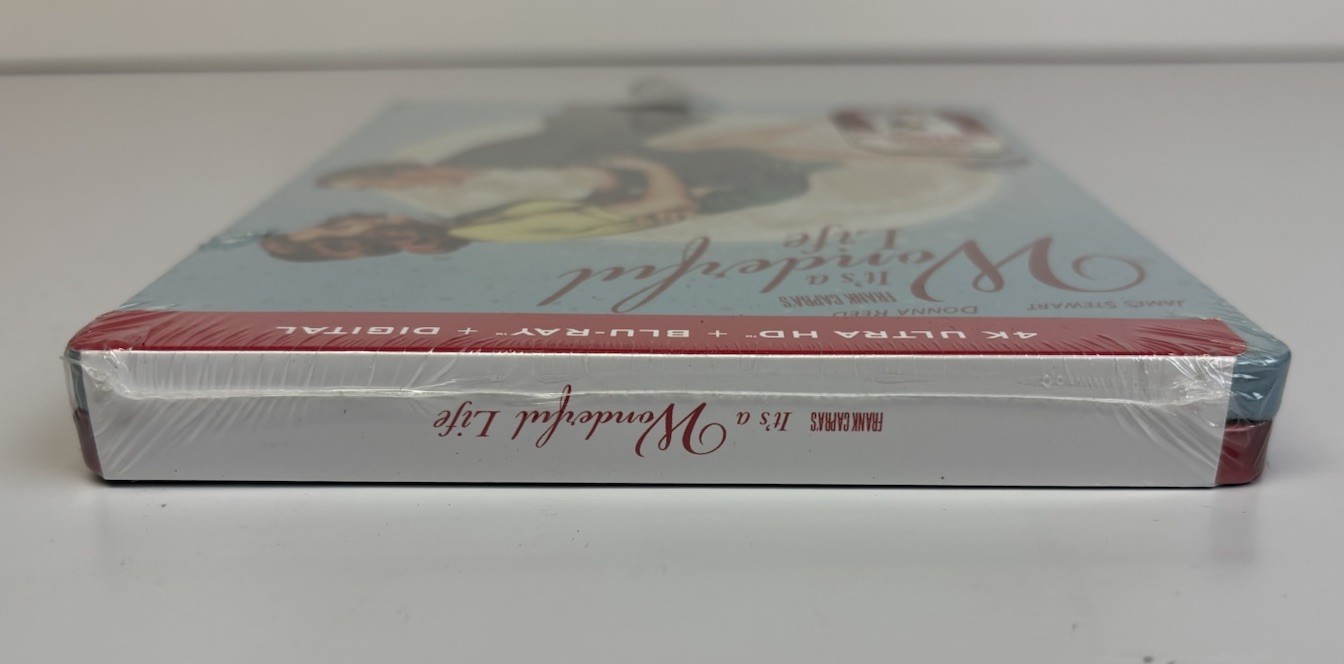 It’s a Wonderful Life – Limited Edition Steelbook 4K Ultra HD Blu-ray New