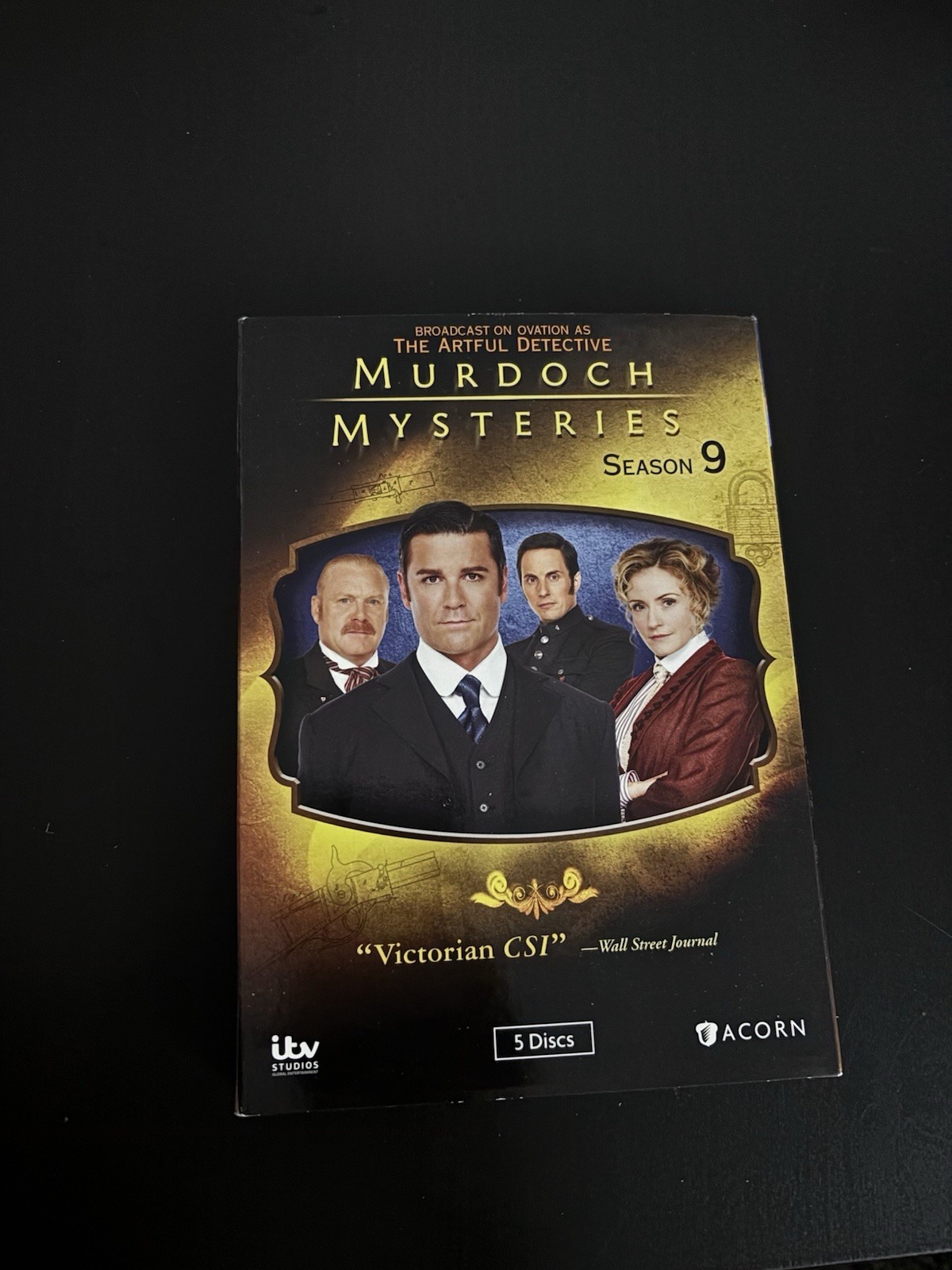 Murdoch Mysteries, Season 9 – DVD By Yannick Bisson Multi Disc Box Set Tv Show