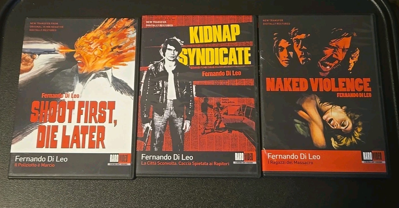 Fernando Di Leo: Italian Crime Collection Vol 2 2013 DVD Box Set KINO LORBER