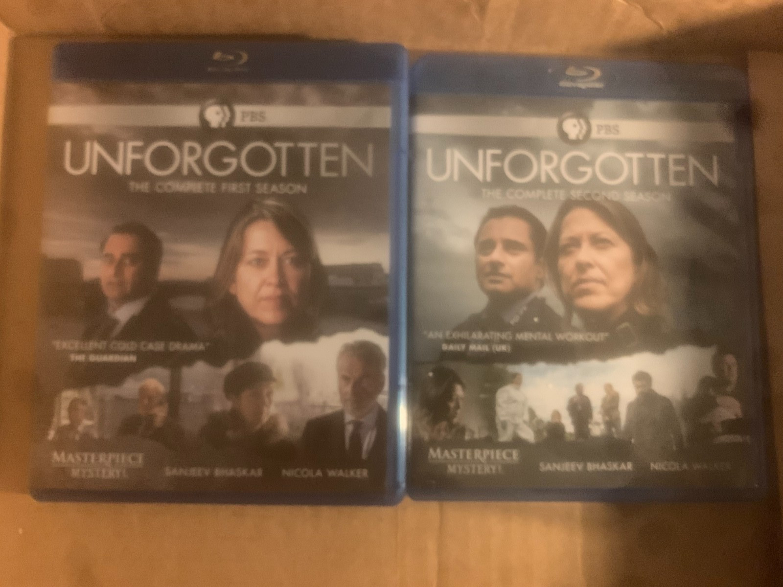Unforgotten, Season 1 & 2 (UK Edition-Region A, For USA/Canada) Blu-ray VERYGOOD