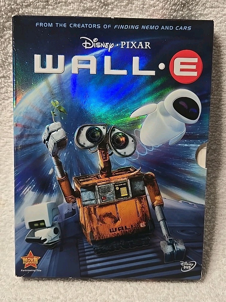WALL-E (2008 Disney/Pixar DVD, Andrew Stanton, Rated G, Sci-fi/Family