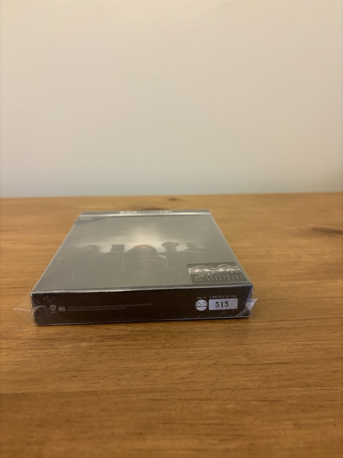 Zack Snyder’s Justice League 4K UHD Steelbook Manta Lab Lenticular Full Slip #39