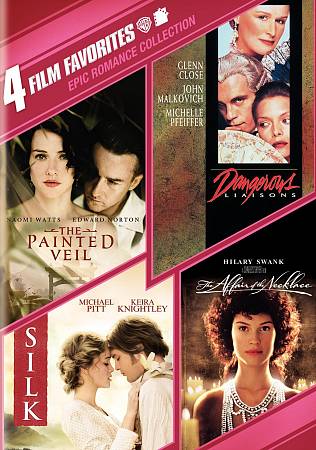 Epic Romance Collection: 4 Film Favorites (DVD, 2011, 4-Disc set) NEW FREE SHIP