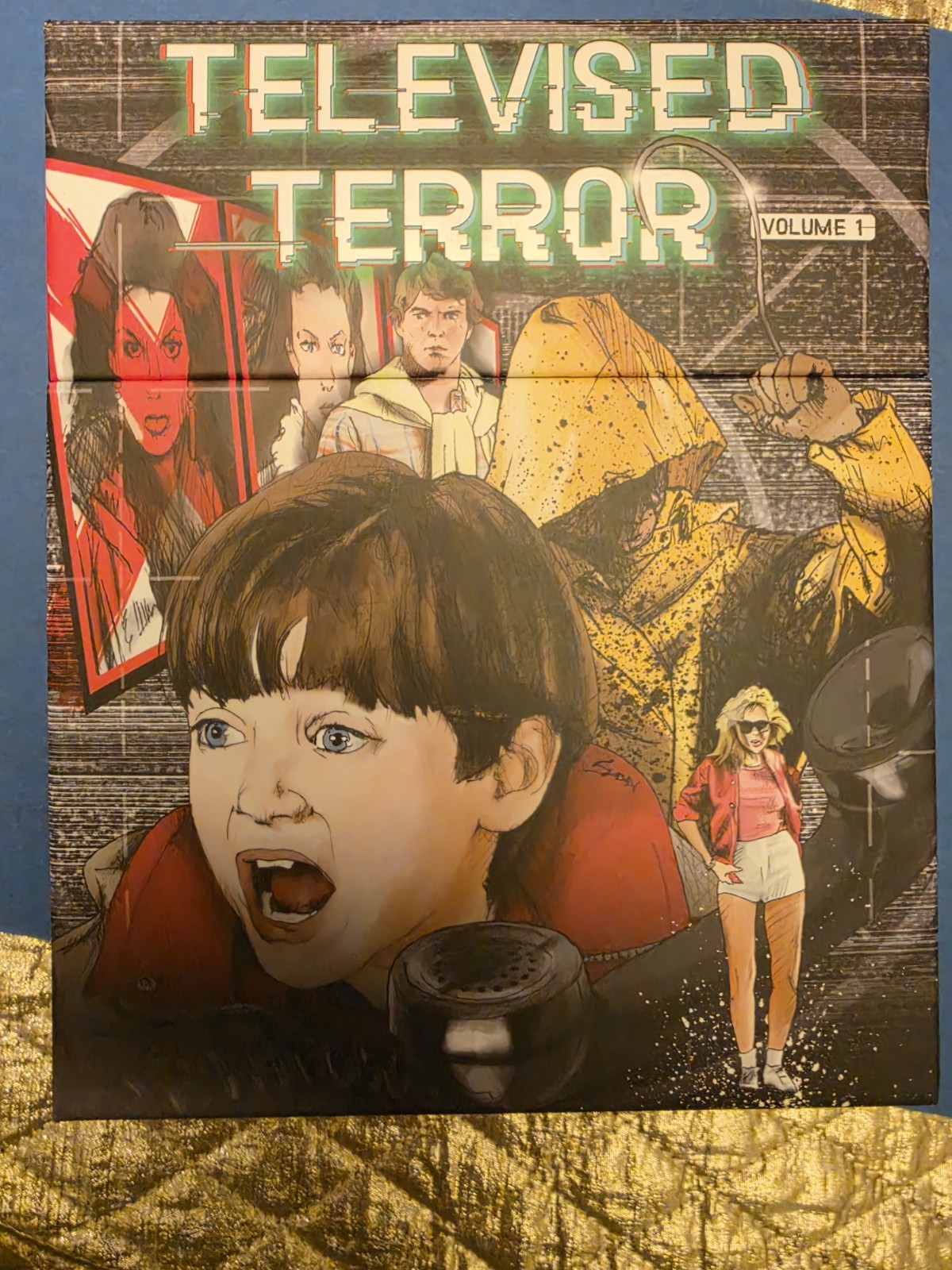 Televised Terror Volume 1 Vinegar Syndrome, 3-Movie Blu-ray Box Set (OOP)