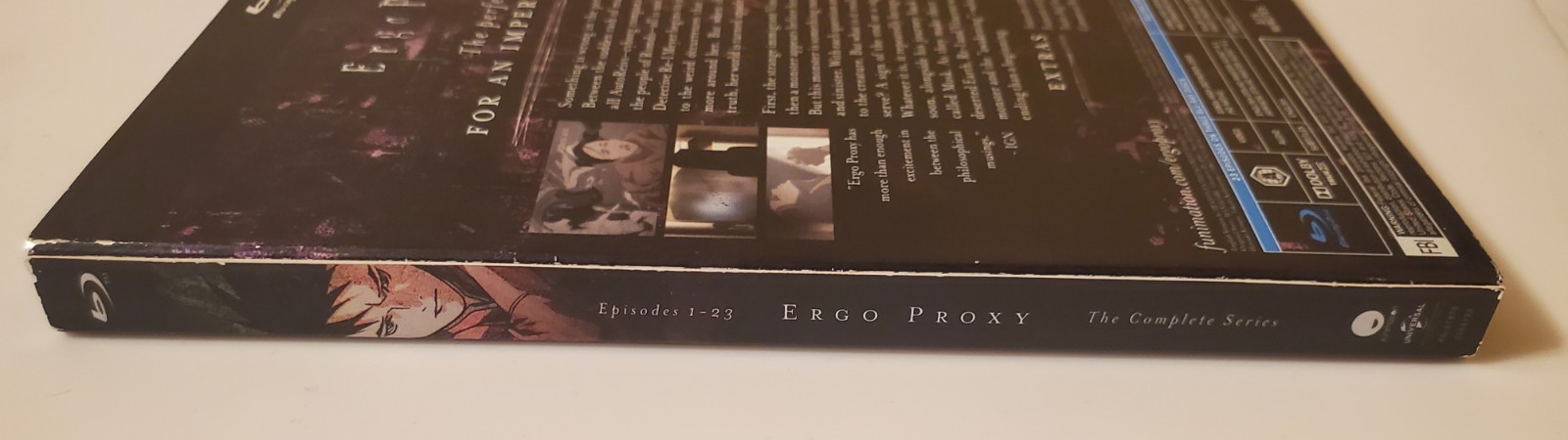 NEW SEALED Ergo Proxy Complete Series 10th Anniversary Anime Blu-ray & Slipcover