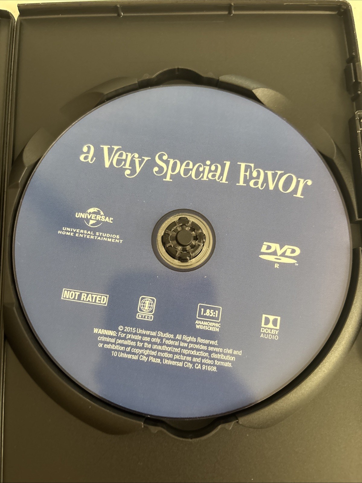 A Very Special Favor