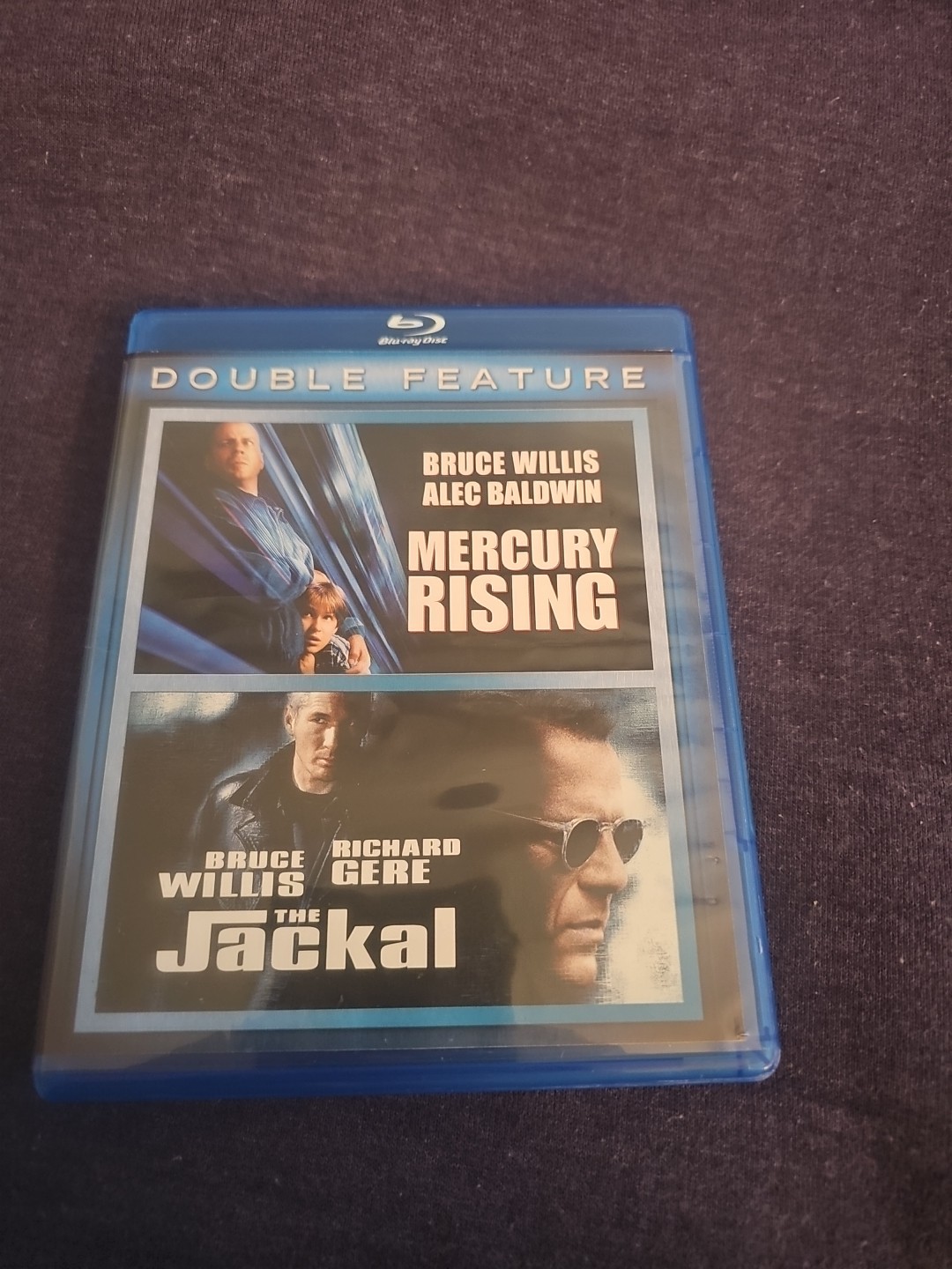 Mercury Rising The Jackal Double Feature Blu-ray