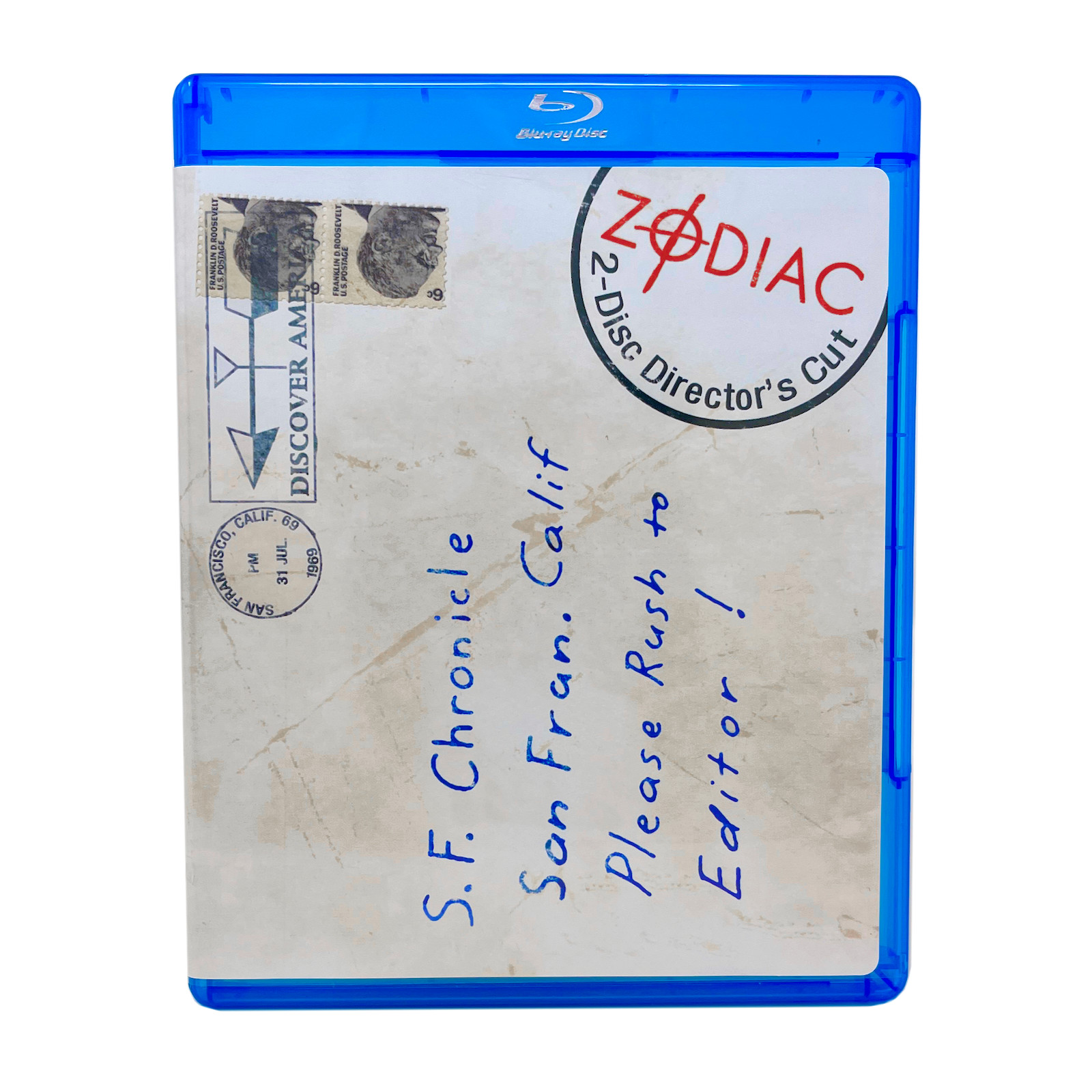 Zodiac 2 OOP Blu-ray Director’s Cut + Bonus Disc David Fincher Robert Graysmith