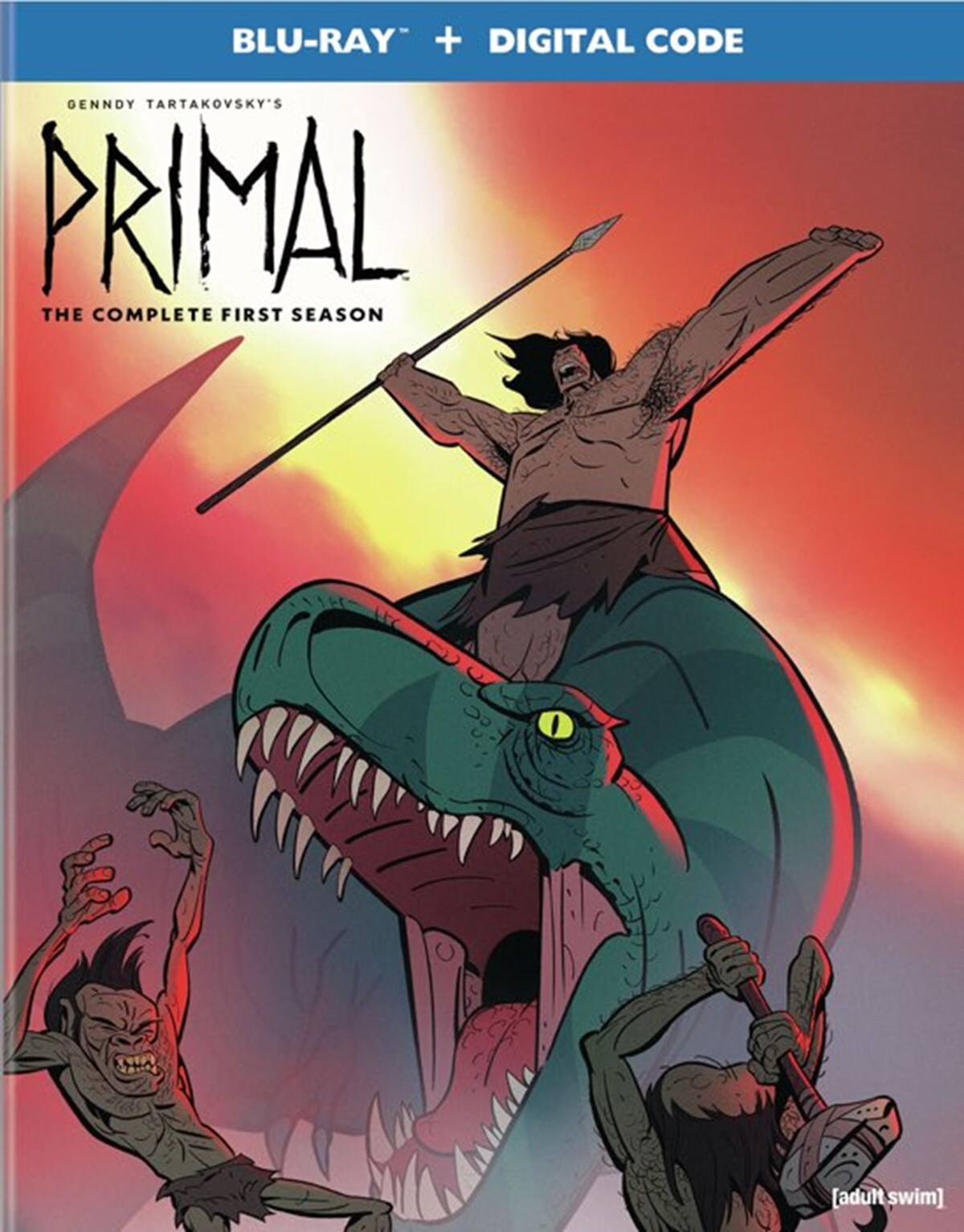 Genndy Tartakovsky’s Primal The Complete First Season Blu-ray NEW