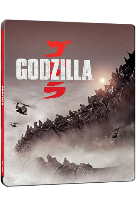 [USED] Godzilla (2014) 4K UHD BLU-RAY Steelbook / Gareth Edwards Elizabeth Olsen